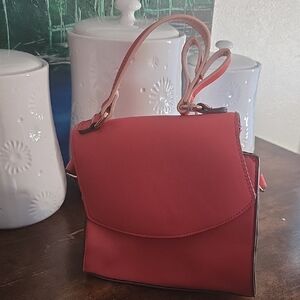 a new day Red Mini Bag